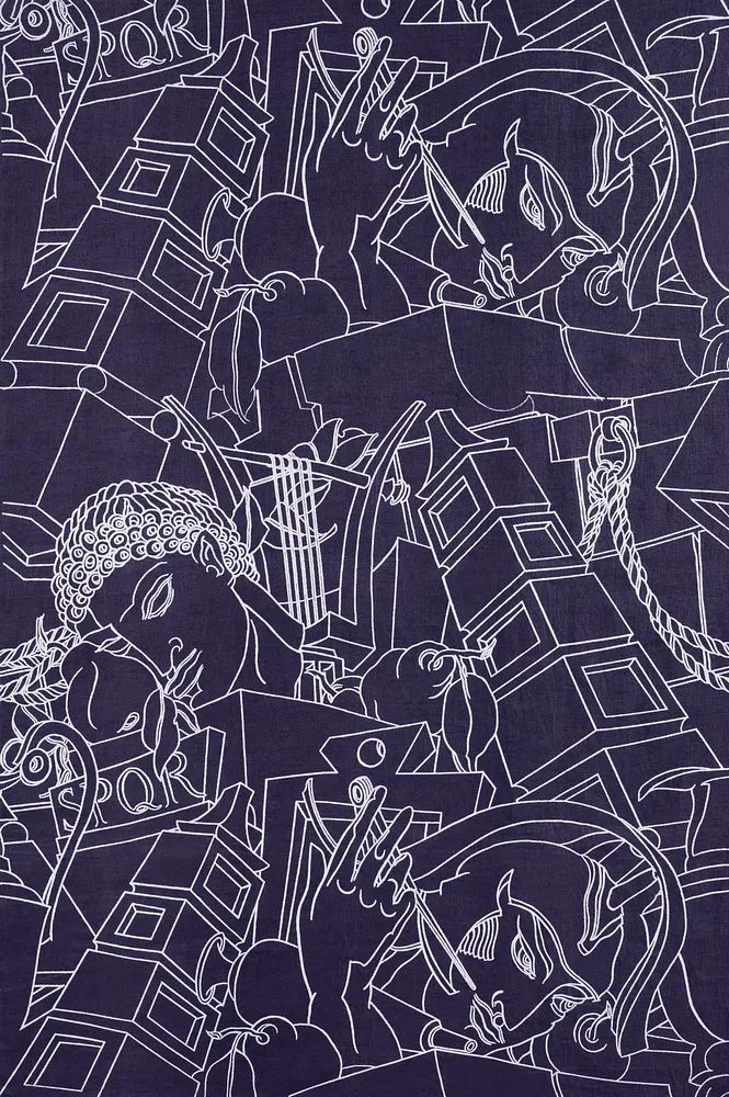 Abstract Line Art Poster. poster — abstract art