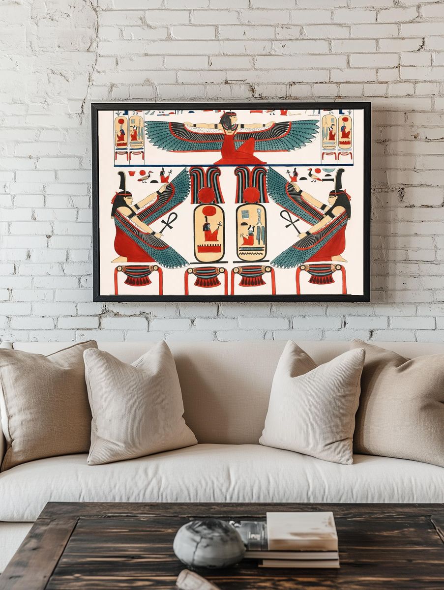 Tableau representing two Niches illustration. room preview