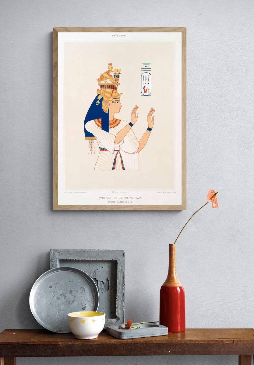 Portrait Queen Tiye, wife Amenhotep. — room view 3