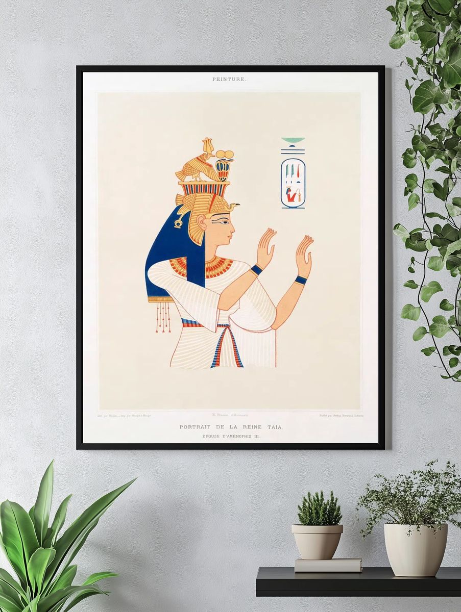 Portrait Queen Tiye, wife Amenhotep. — room view 4