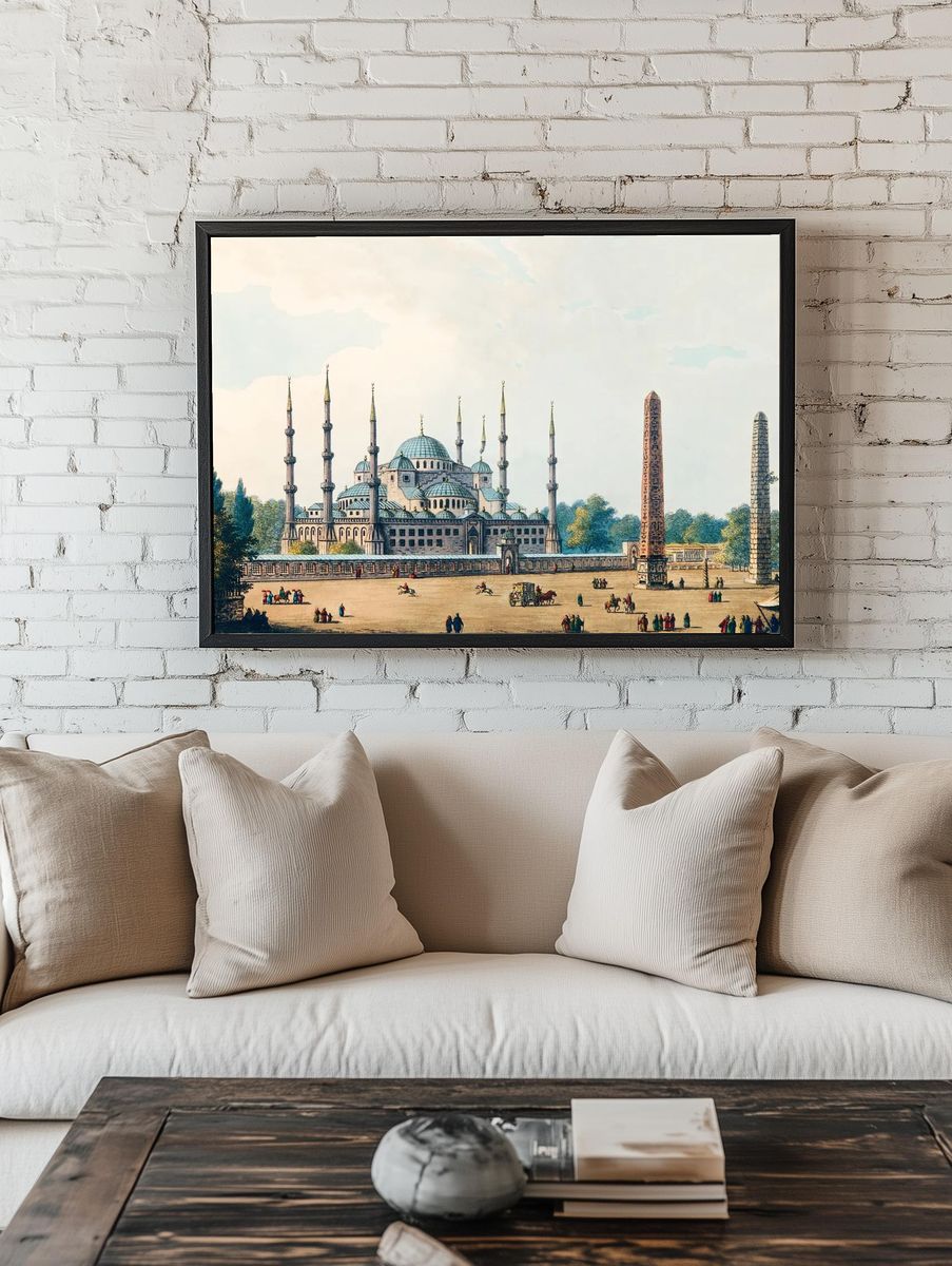 Mosque Sultan Achmet Views Ottoman. — room view 1