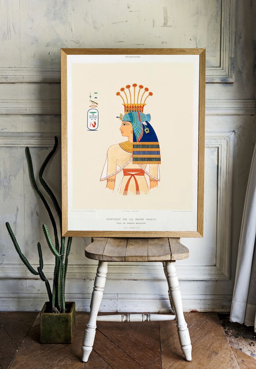 Portrait Queen Nebto, daughter Ramses-Meïamoun. — room view 1