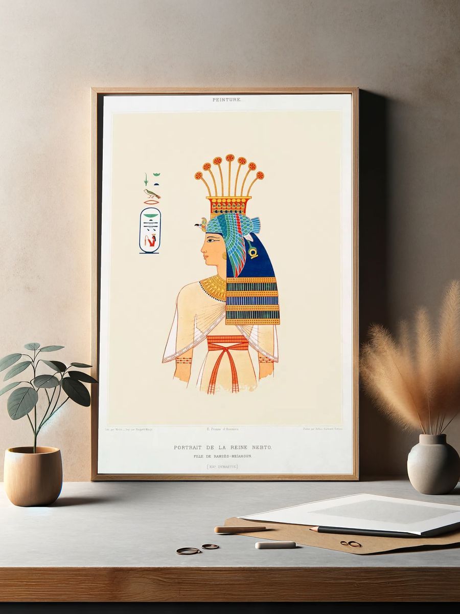 Portrait Queen Nebto, daughter Ramses-Meïamoun. — room view 2