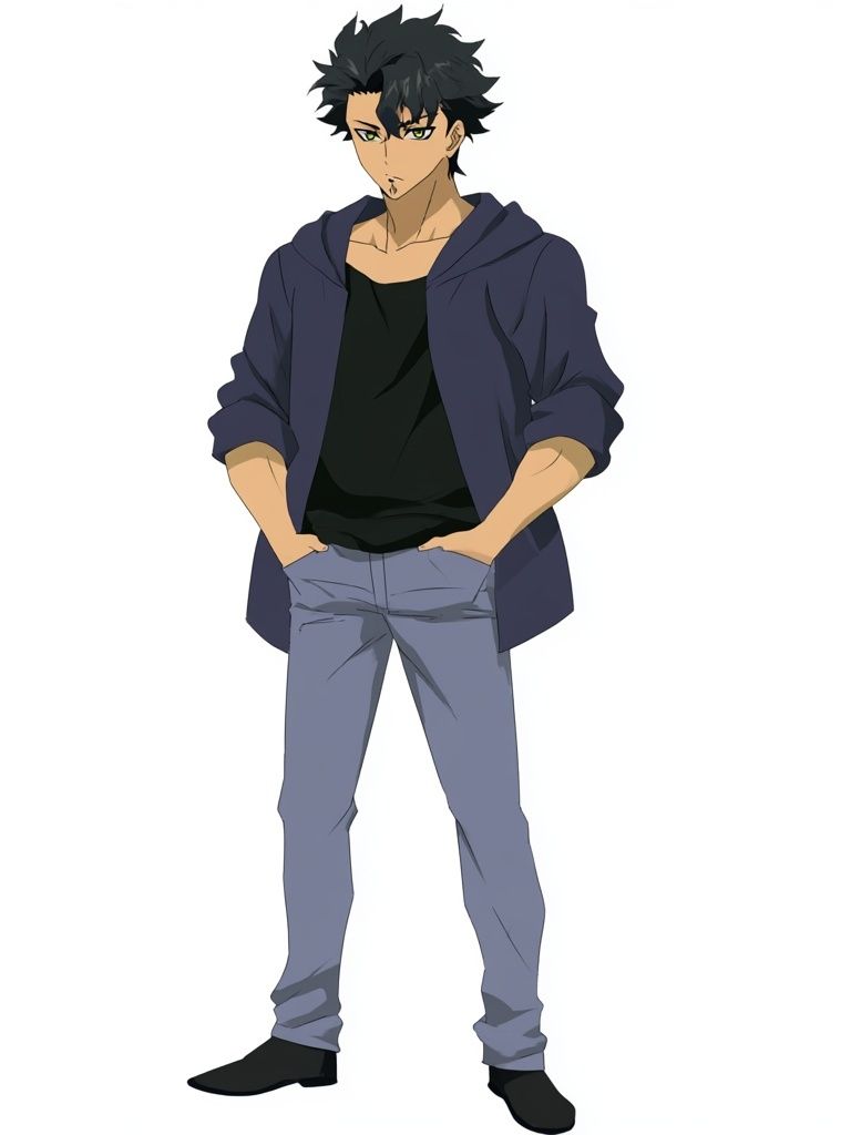 Anime Character Portrait Poster. poster — anime art