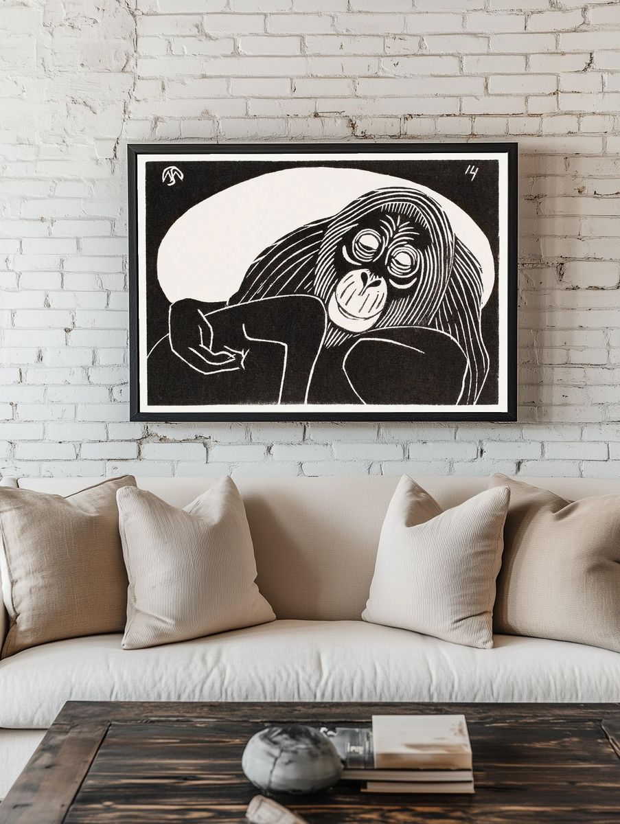 Orangutan (Orangoetan) (1914) print high. room preview