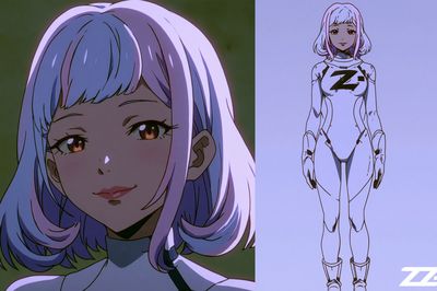 Anime Girl Zeta Illustration Poster. poster