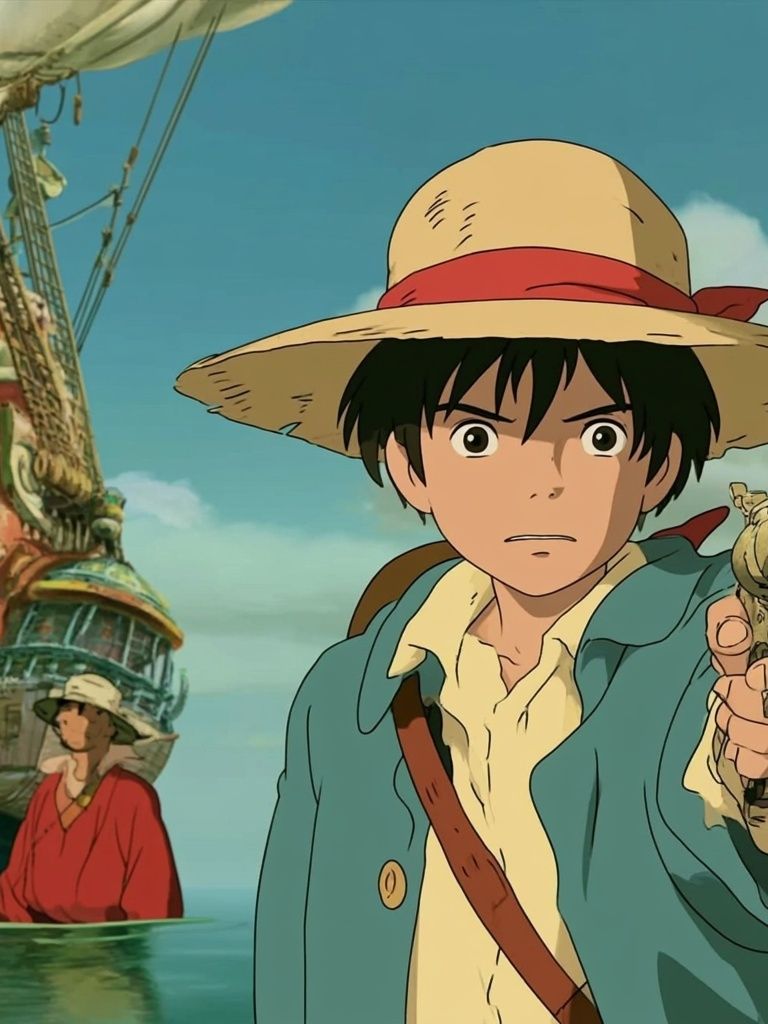 Anime Pirate Adventure Poster. poster detail
