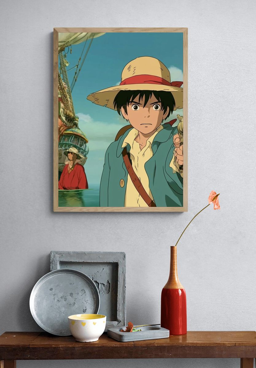 Anime Pirate Adventure Poster. — room view 3