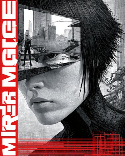 Ghost in the Shell Cyberpunk Poster. poster