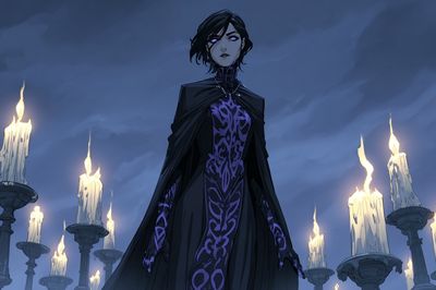 Dark Sorceress Anime Poster