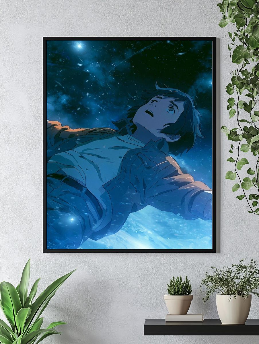Starry Sky Anime Poster. — room view 4