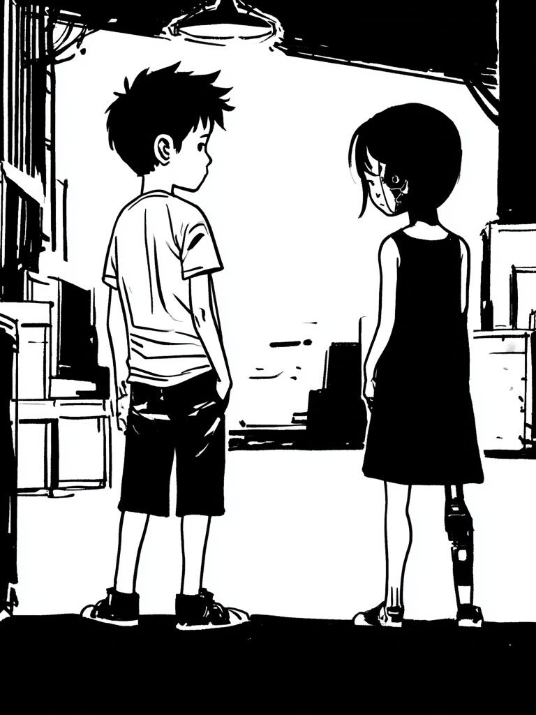 Anime Duo Alley Poster. poster detail