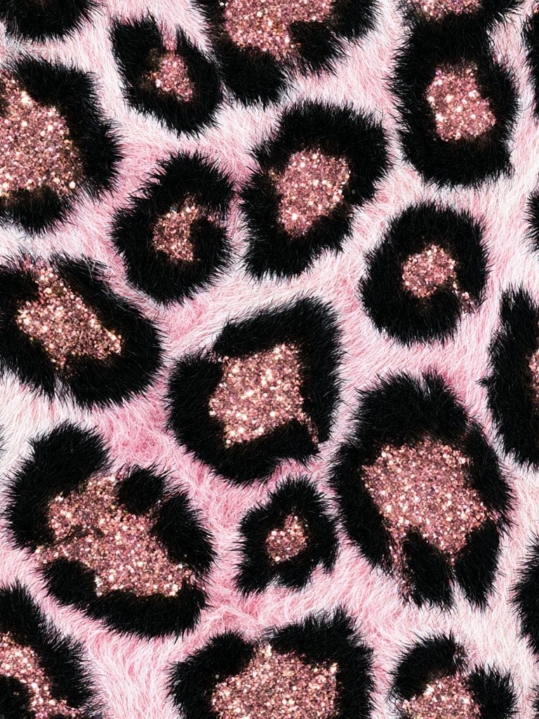 Pink Leopard Print Poster. poster — animals art