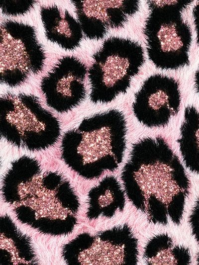 Pink Leopard Print Poster. poster