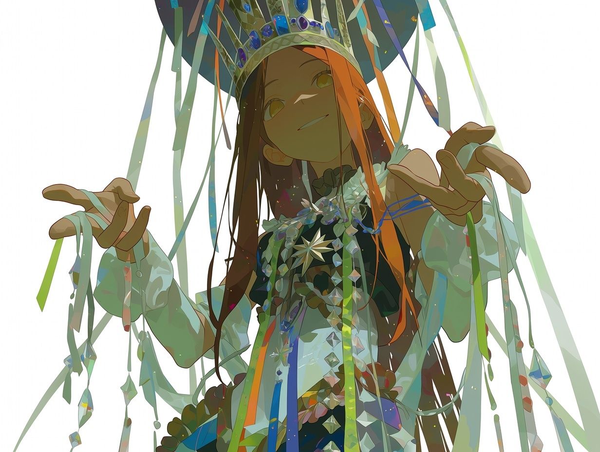 Fantasy Princess Digital Art Poster. poster detail