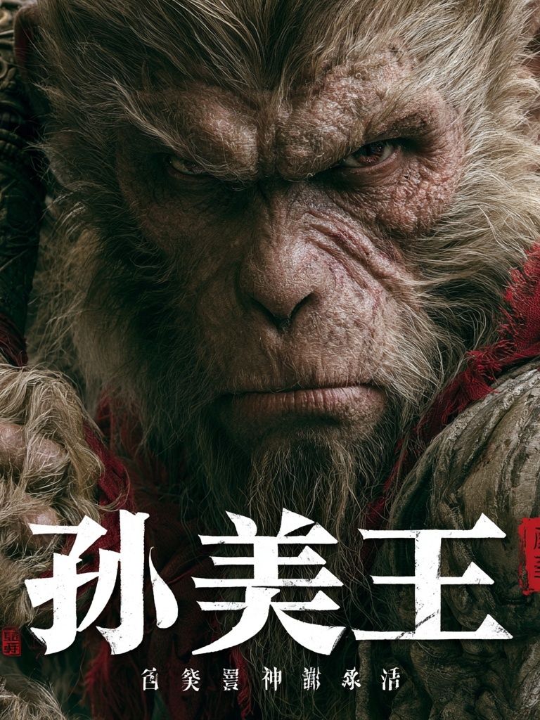 Monkey King Fantasy Poster. poster detail
