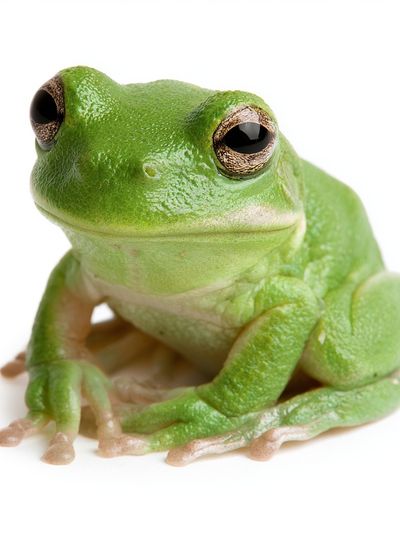 Green Tree Frog Photography Poster. poster