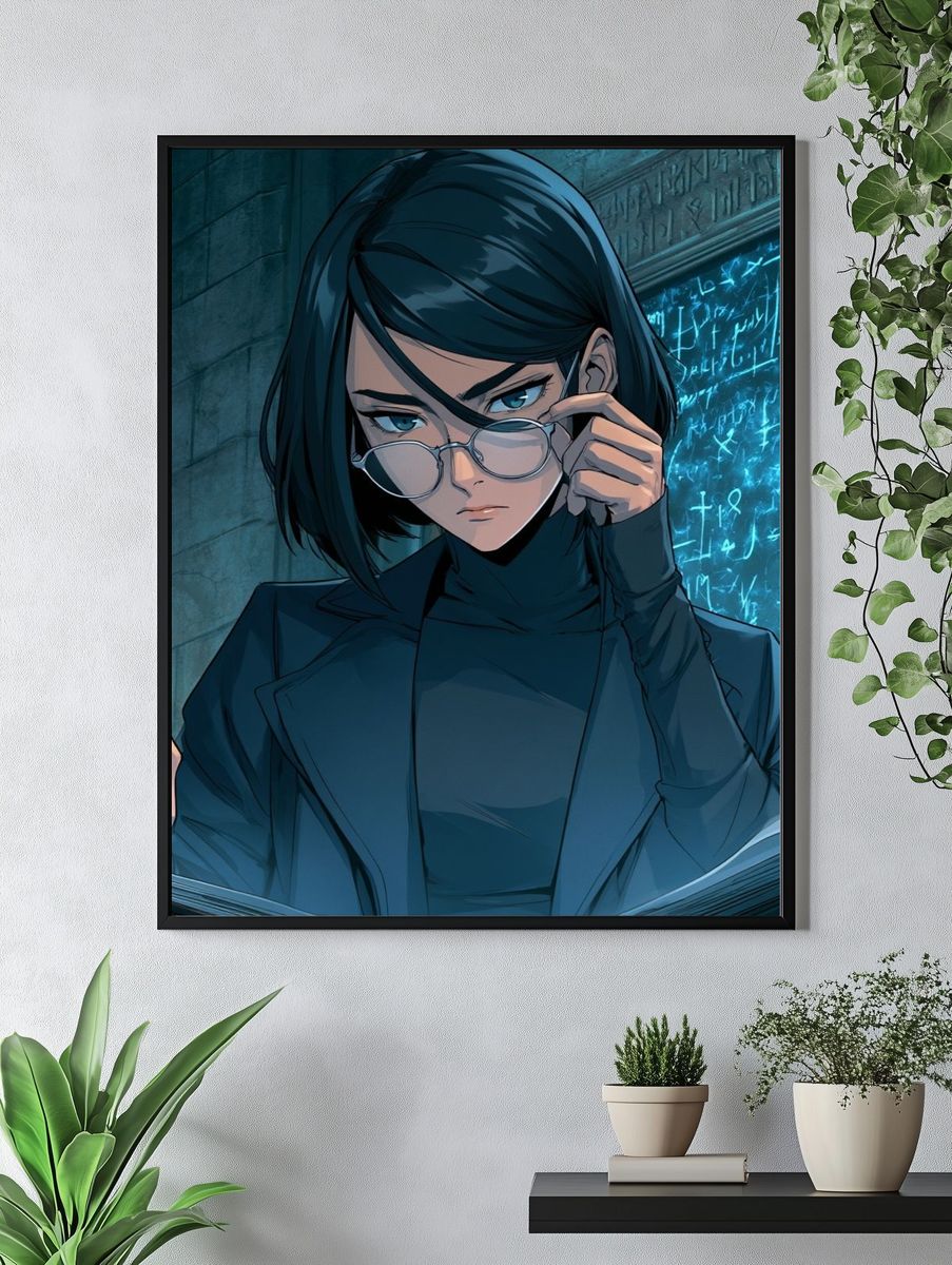 Mystic Scholar Anime Poster. — room view 4