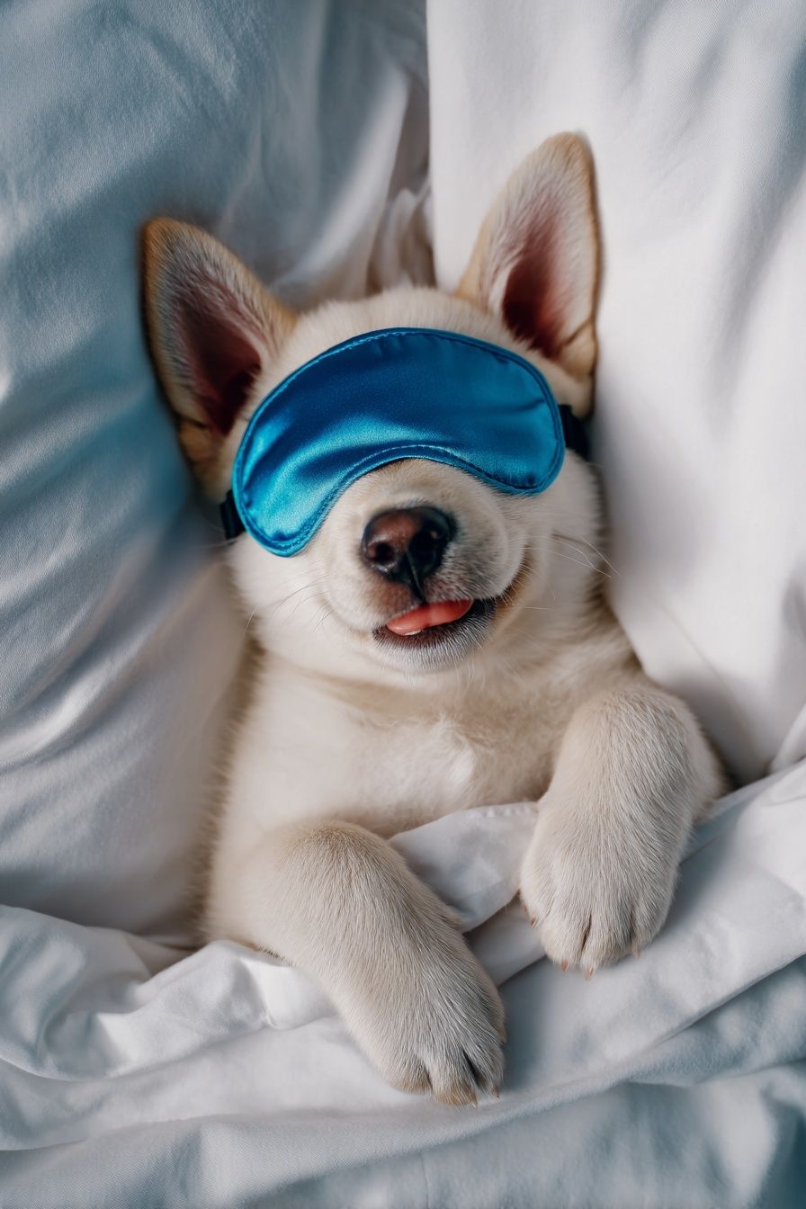 Sleeping Puppy Photography Poster. poster — animals art