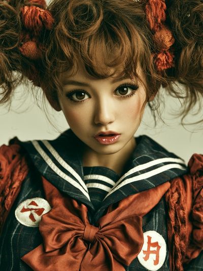 Anime Doll Portrait Poster. poster