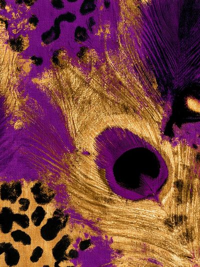 Leopard Eye Pop-Art Print. poster