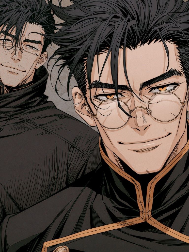 Anime Duo Portrait Poster. poster — anime art
