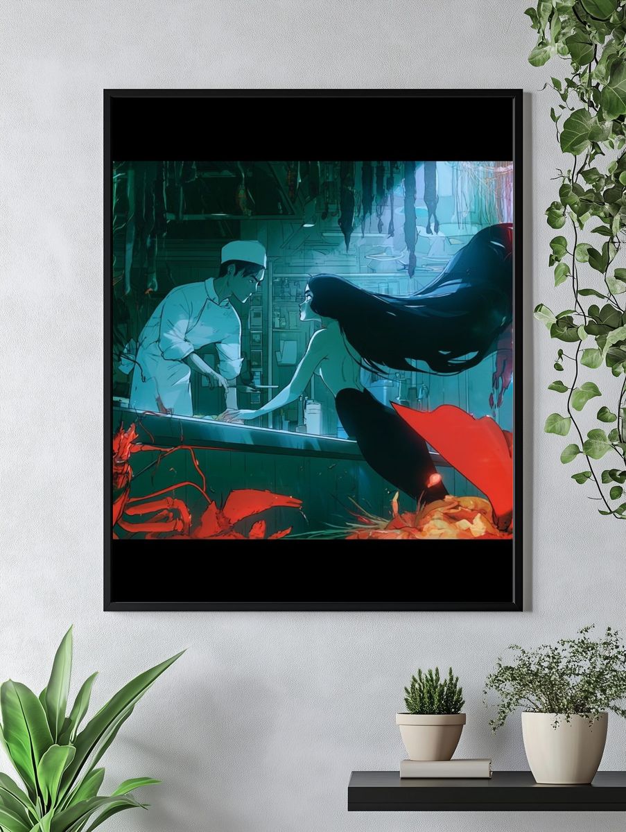 Anime Kitchen Encounter Poster. — room view 4
