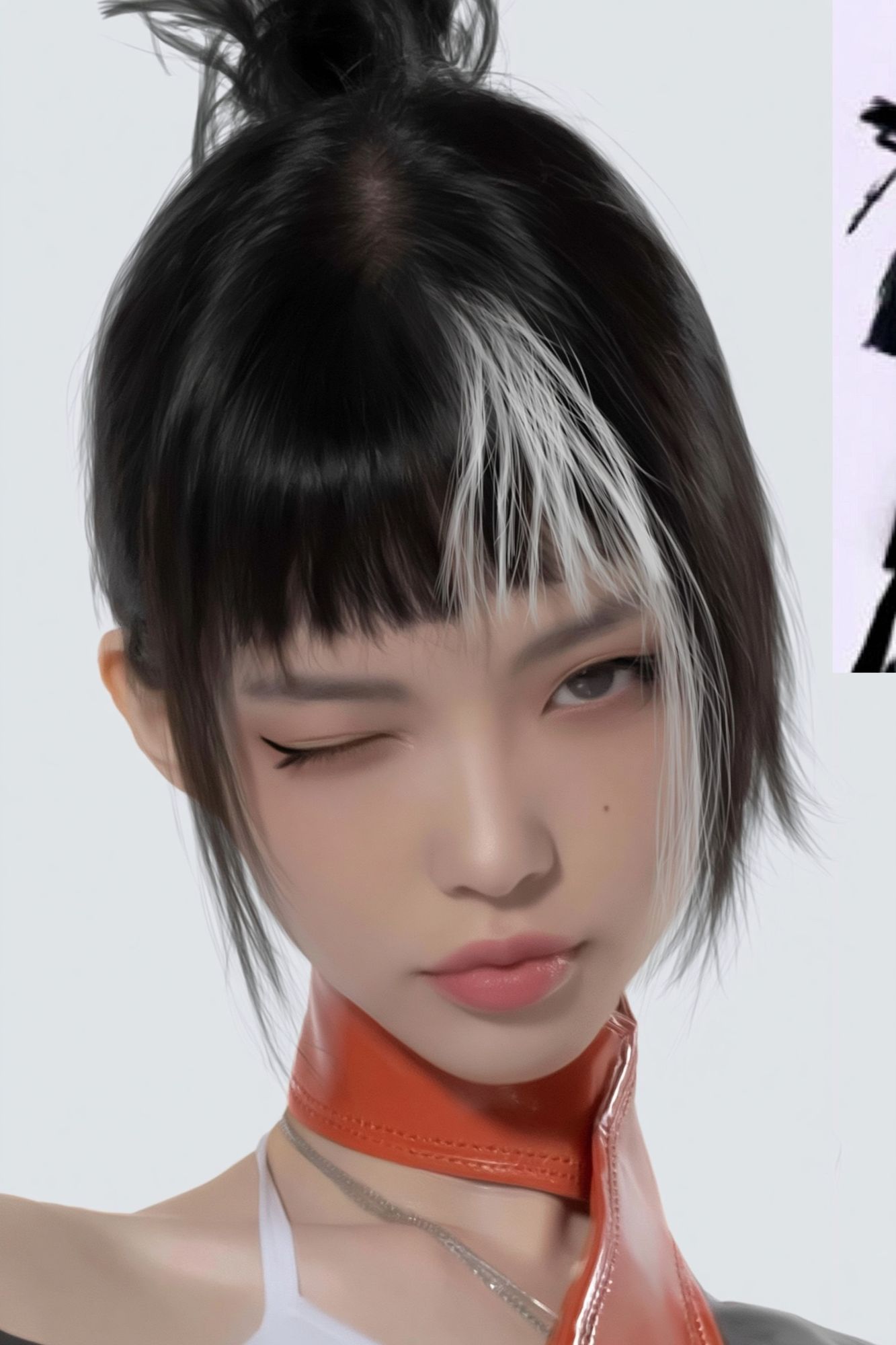 Anime Portrait Digital Art Poster. poster — anime art