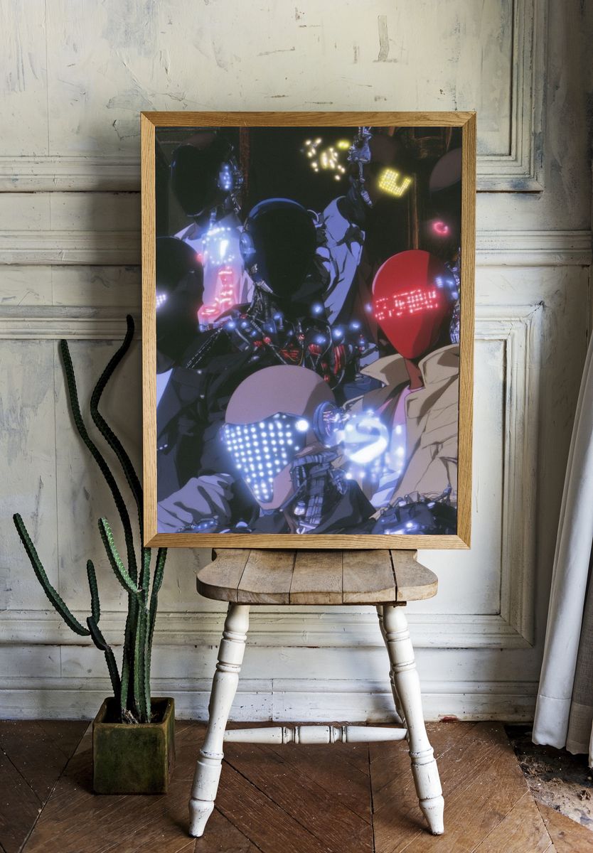 Cyberpunk Android Ensemble Poster. — room view 1