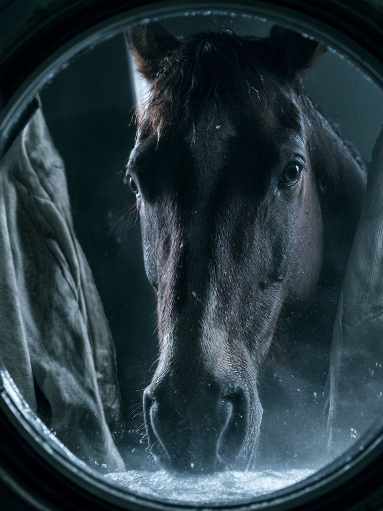 Horse Portrait Photography Poster. poster — animals art