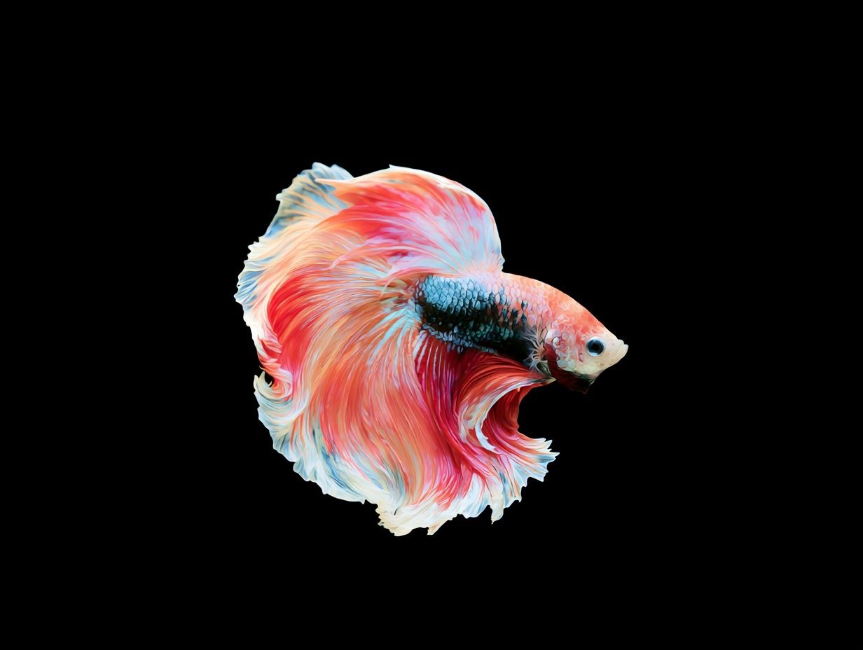 Betta Fish Digital Art Poster. poster — animals art