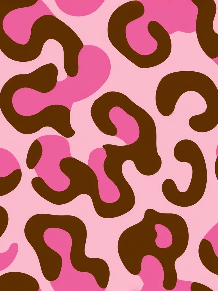 Pink Leopard Pattern Poster. poster detail