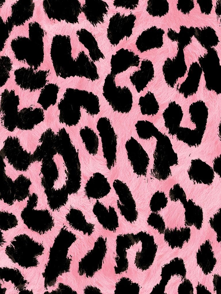 Pink Leopard Print Poster. poster detail
