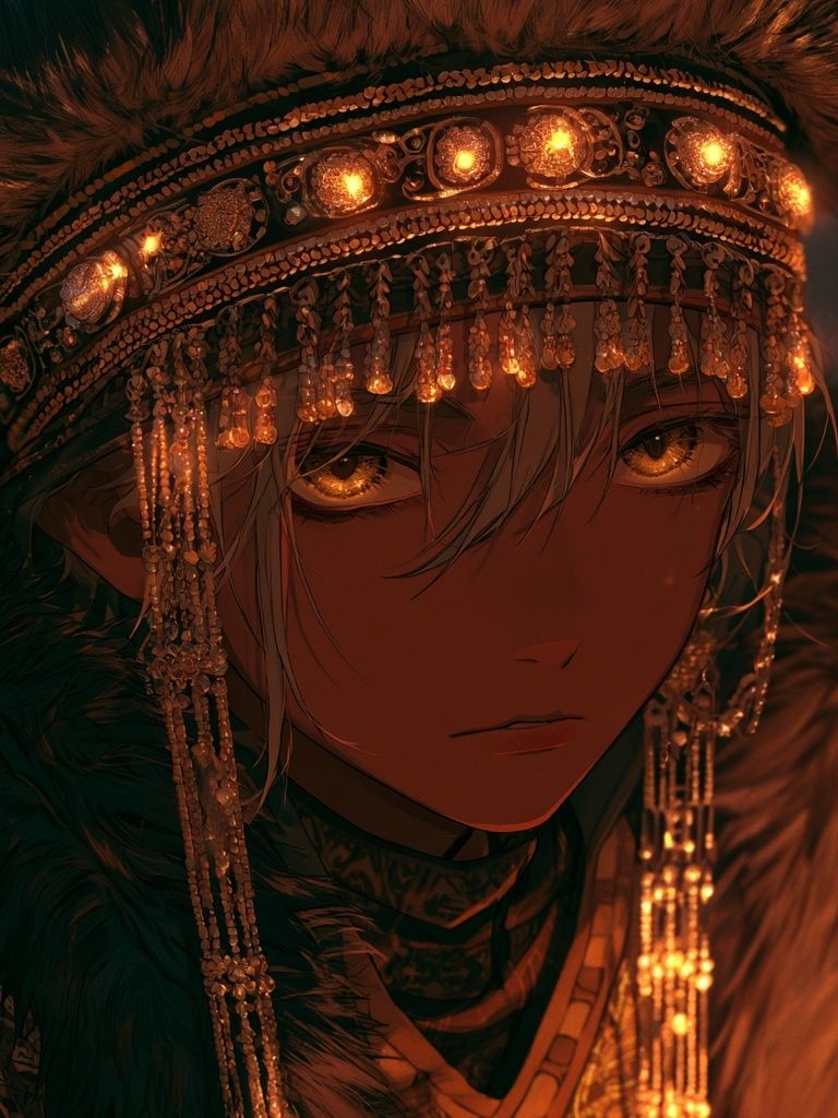 Mystic Anime Portrait Poster. poster detail