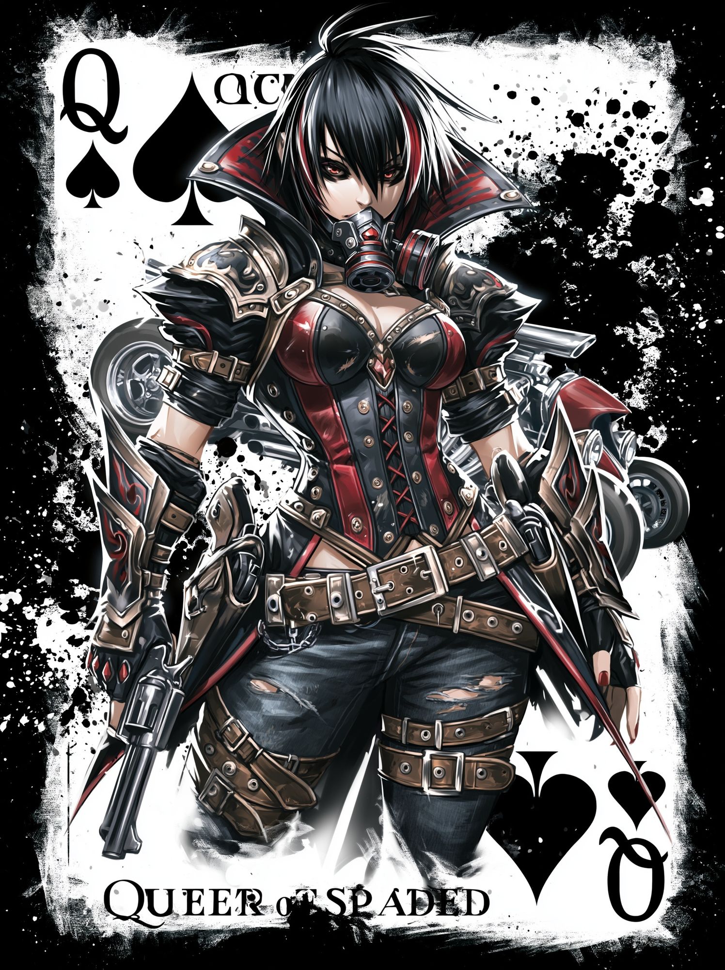 Queen of Spades Anime Poster. poster — anime art