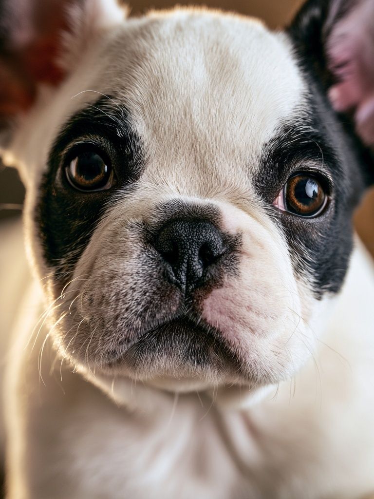 French Bulldog Portrait Poster. poster — animals art