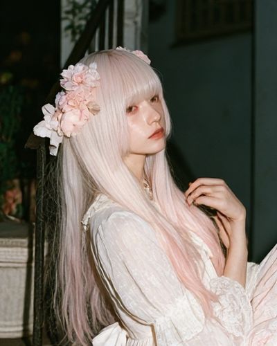 Pastel Anime Portrait Poster. poster