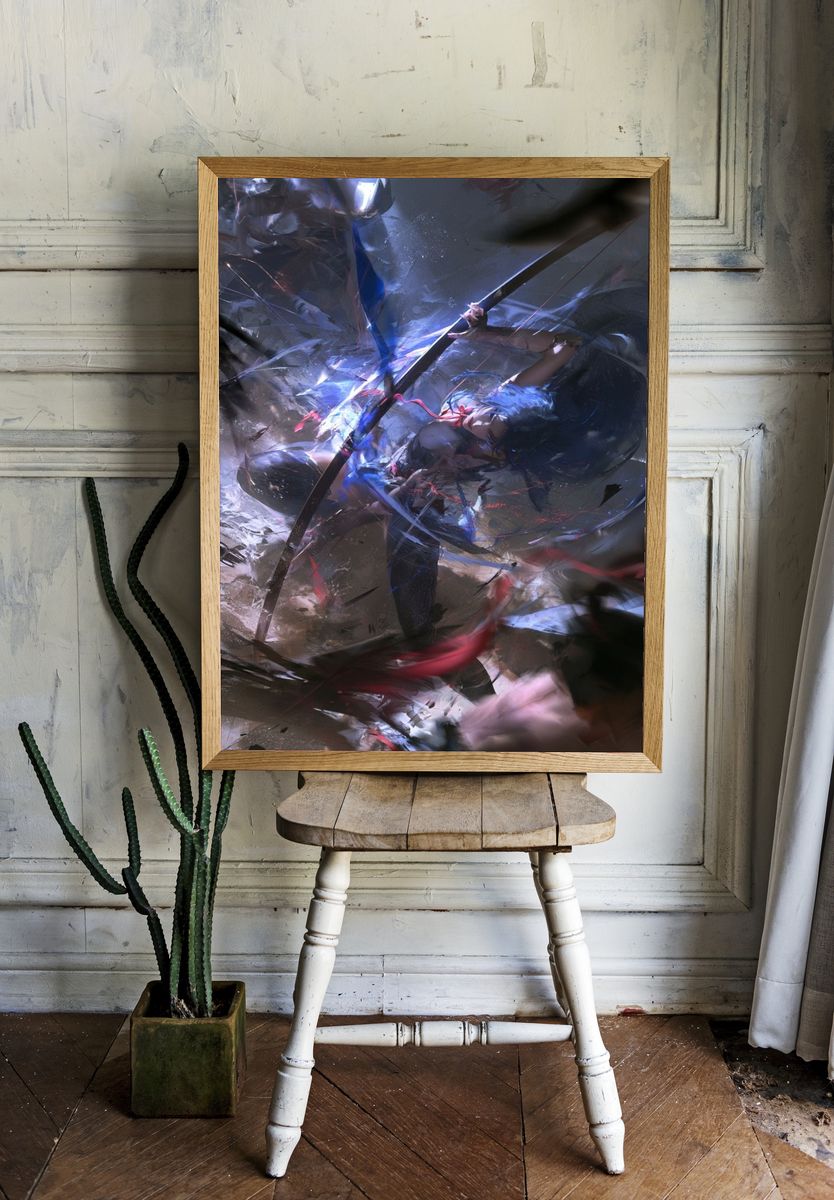 Anime Archer Battle Poster. room preview