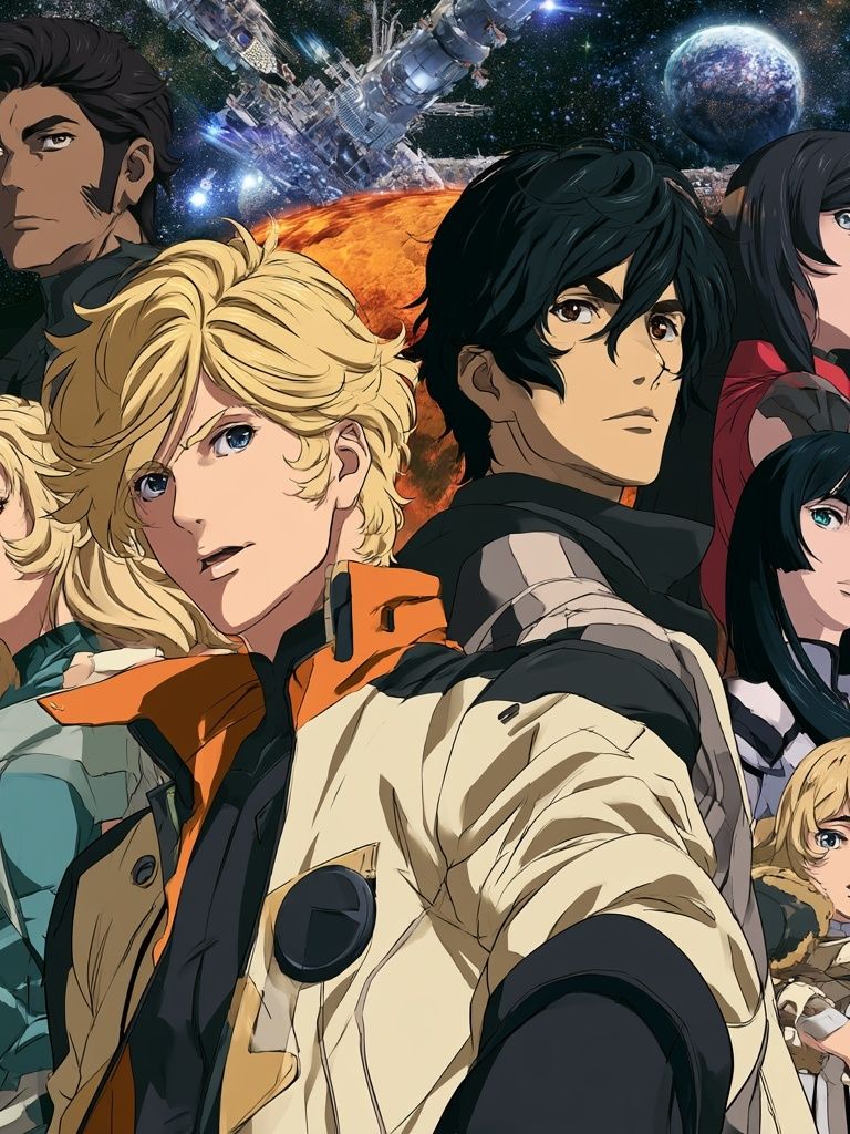 Anime Space Ensemble Poster. poster — anime art