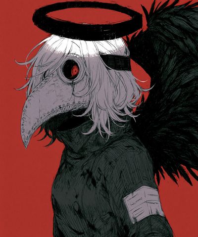 Plague Doctor Anime Poster. poster