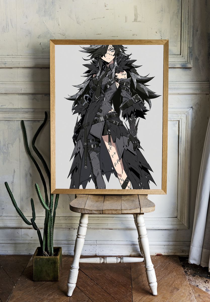Lex Anime Character Poster. room preview