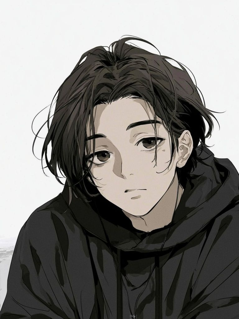 Anime Portrait — Digital Art Print. poster — anime art