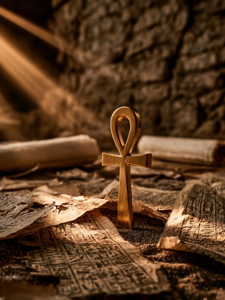 Ankh Symbol Photography Poster. poster detail