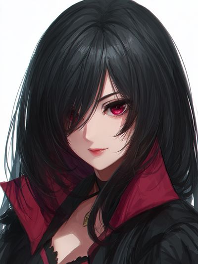 Mystical Woman — Anime Print. poster print