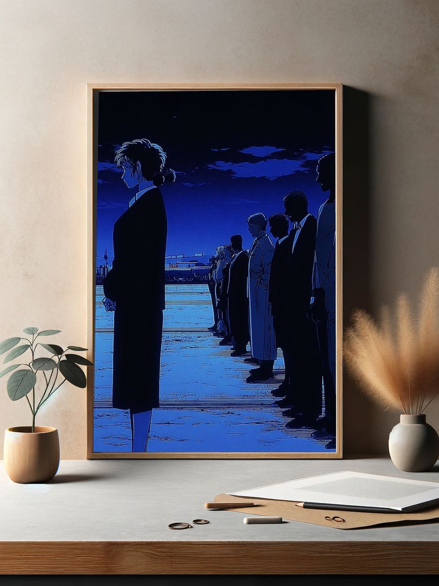 Mysterious Gathering — Anime Print. — room view 2