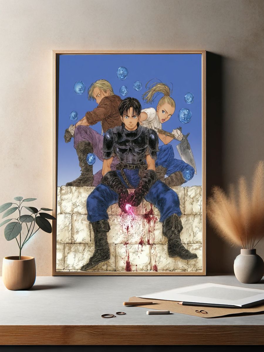 Fantasy Adventure — Anime Print. — room view 2
