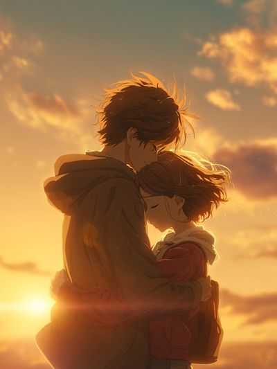 Sunset Embrace