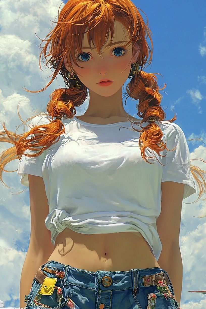 Summer Vibes — Anime Art Print. poster detail