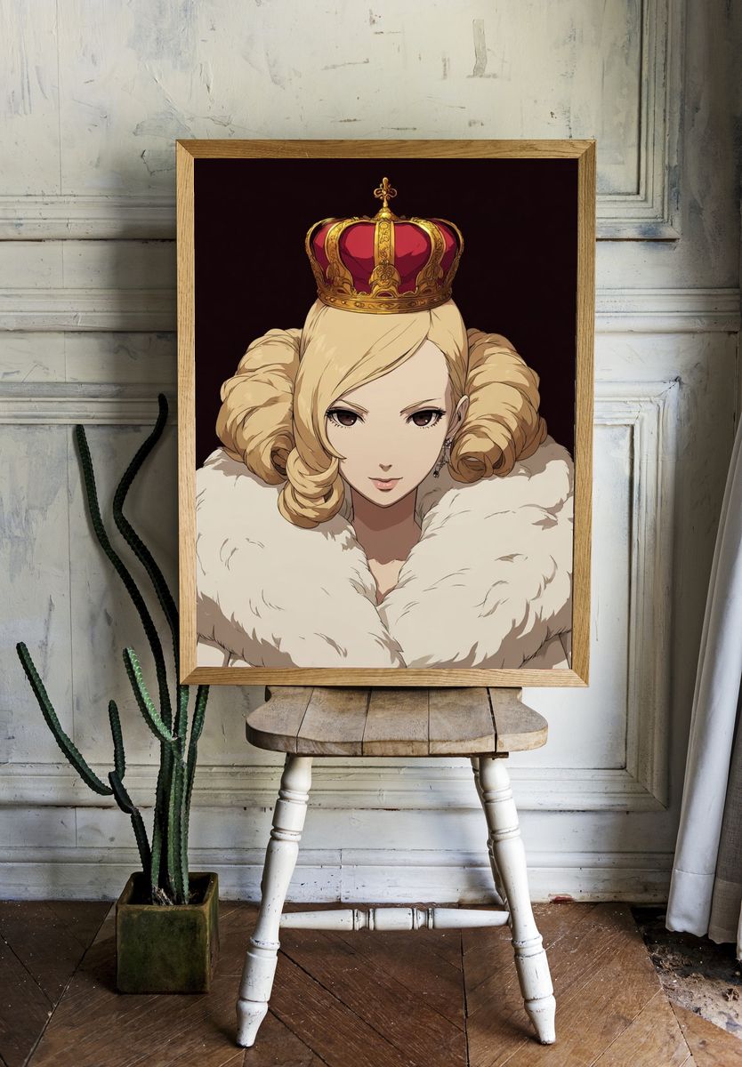 Regal Queen — Anime Print. — room view 1