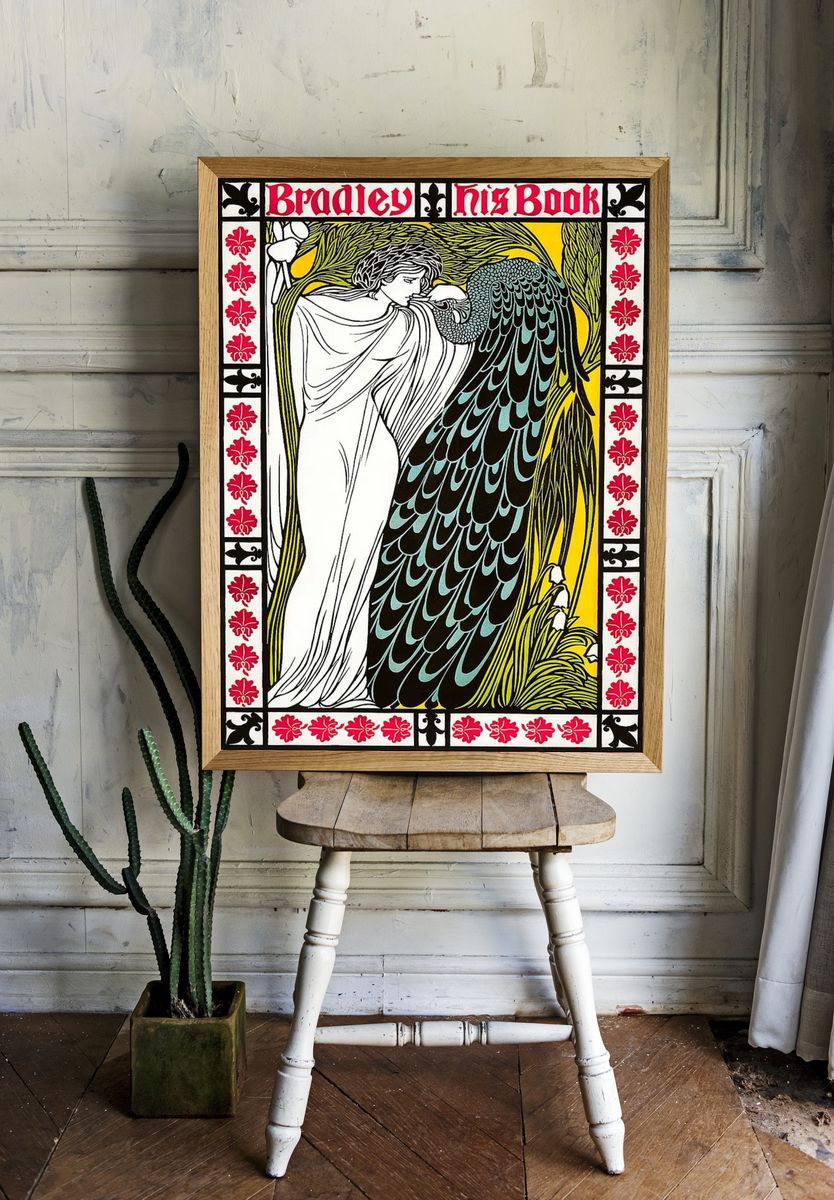 Bradley — Art Nouveau Print. room preview